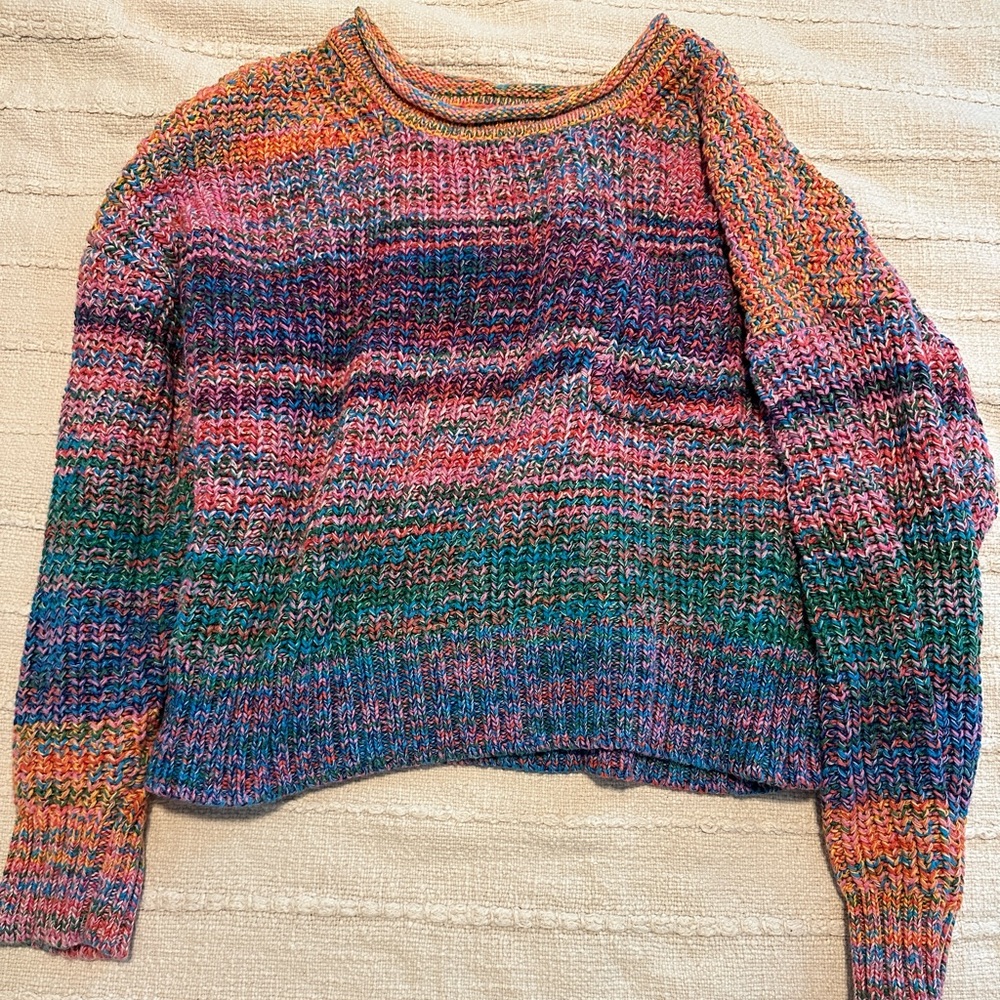 GAP Shaker Stitch Pocket Sweater